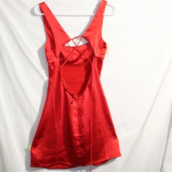 PRINCESS Poly Cobie Mini Dress Red Size 4 Valentines Day ! - Picture 8 of 13
